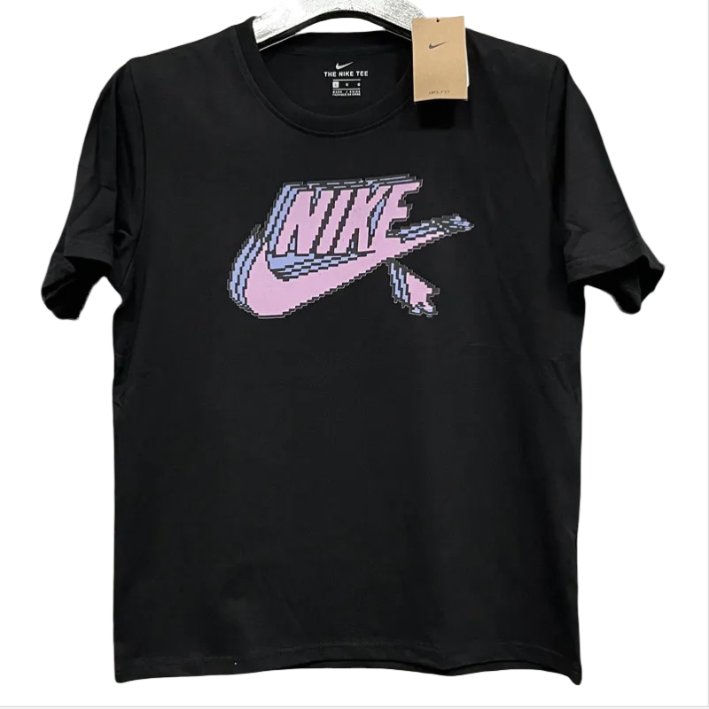 T272 NK Black High Quality Casual T-Shirt