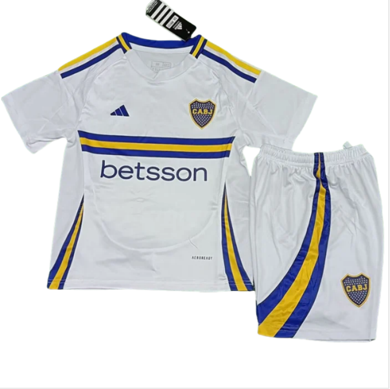 24-25 Boca Juniors Away Kids Soccer Jersey