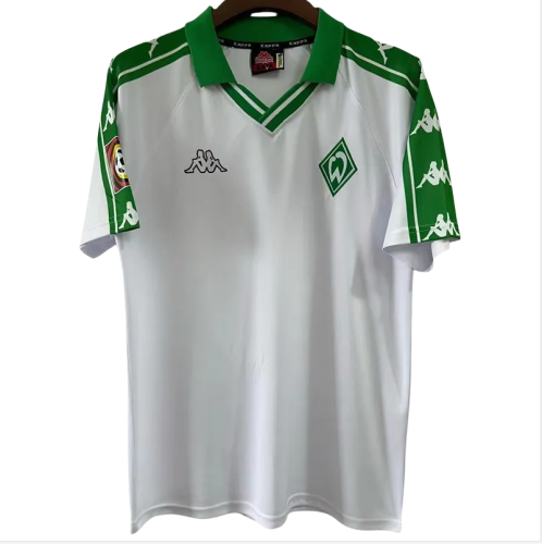 1993 Werder Bremen Away Retro Soccer Jersey