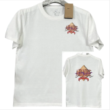 T234 NK White High Quality Casual T-Shirt