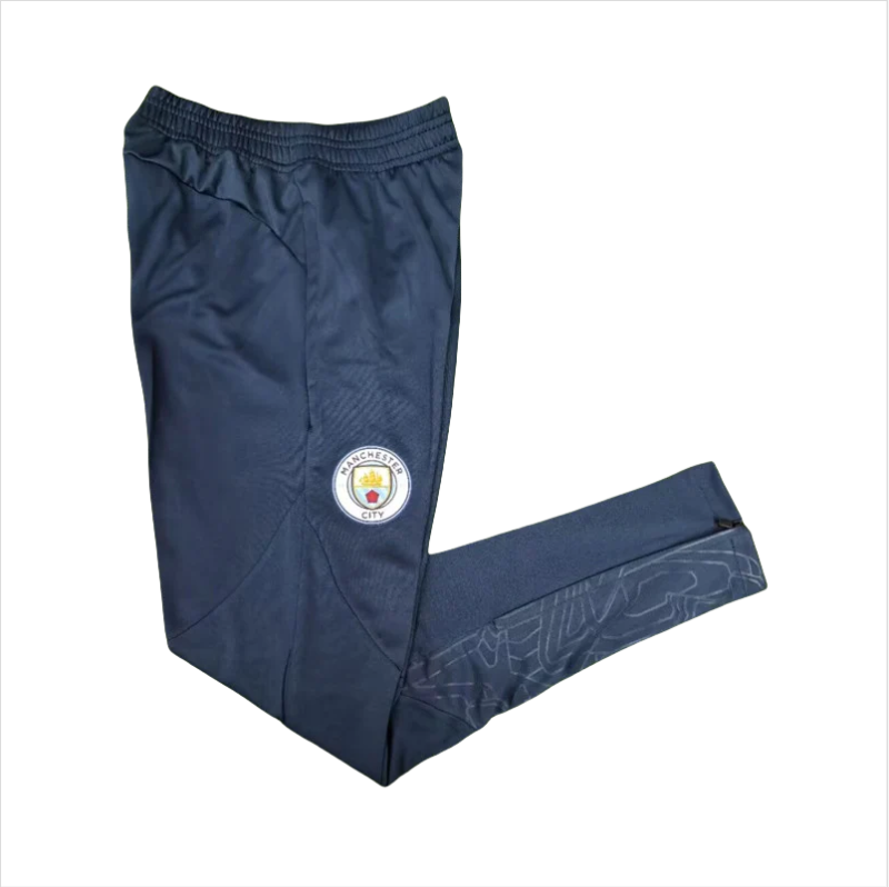 24-25 Man City Dark blue Training Long Pants (Have Pocket)