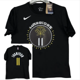 T221 WARRIORS THOMPSON #11 Black High Quality Casual T-Shirt