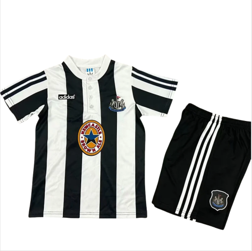 1995-1997 Newcastle Home Kids Retro Soccer Jersey
