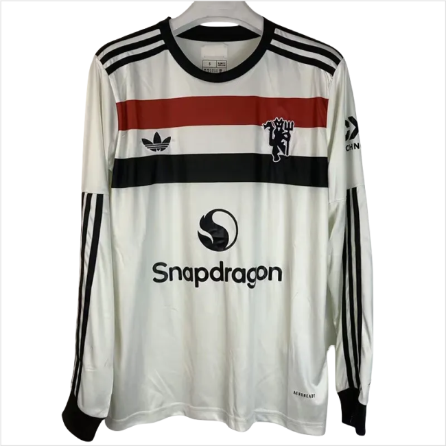 24-25 Man Utd Third Long Sleeve Soccer Jersey