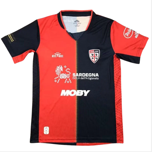 24-25 Cagliari Home Fans Soccer Jersey