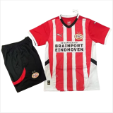 24-25 PSV Home Kids Soccer Jersey