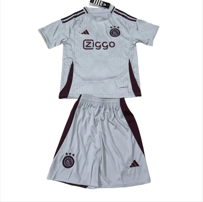 24-25 Ajax Third Kids Soccer Jersey