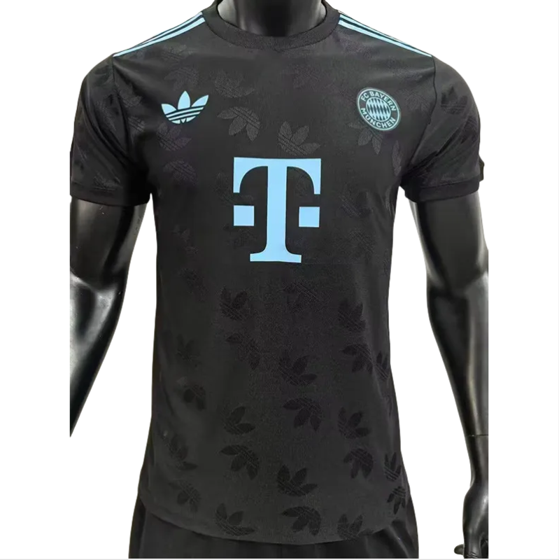 24-25 Bayern Black Casual style Player Version Training shirts