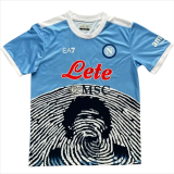 21-22 Napoli Sky blue Commemorative Edition Fans Soccer Jersey