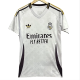 24-25 Real Madrid White Joint Edition Fans Soccer Jersey