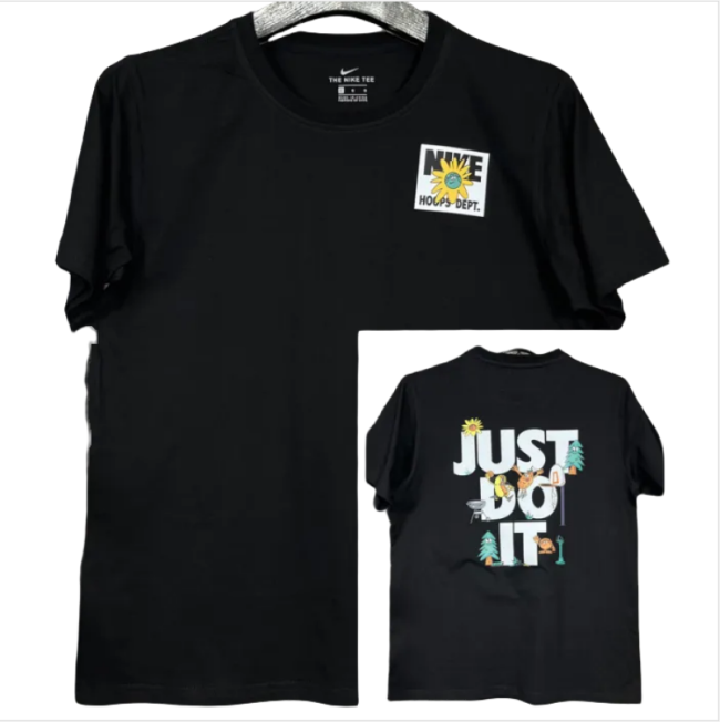 T220 NK Black High Quality Casual T-Shirt