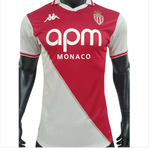 24-25 Monaco Home Player Version Soccer Jersey