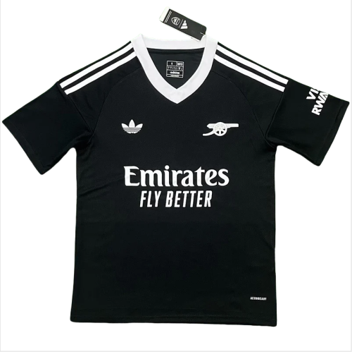 24-25 ARS Black Goalkeeper Fans Soccer Jersey