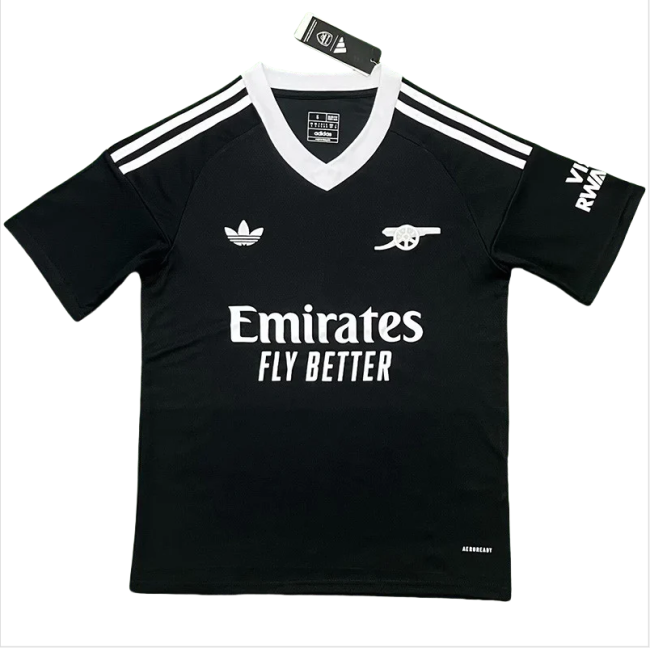 24-25 ARS Black Goalkeeper Fans Soccer Jersey