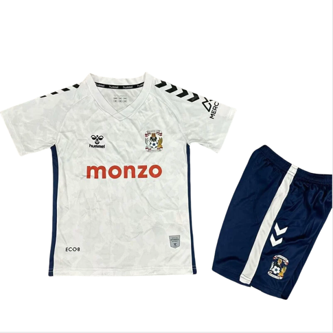 24-25 Coventry City Away Kids Soccer Jersey