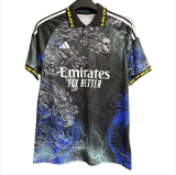 24-25 Real Madrid  Black Blue Special Edition Fans Soccer Jersey