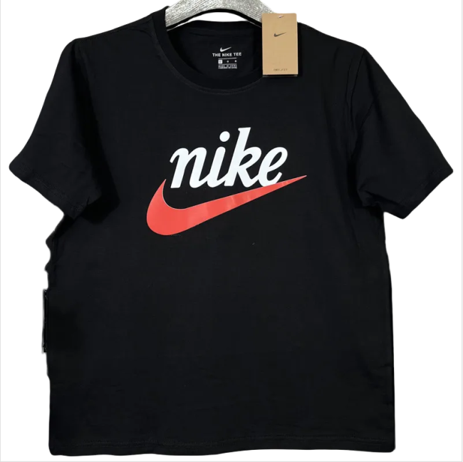 T230 NK Black High Quality Casual T-Shirt
