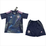 24-25 Leeds United Third Kids Soccer Jersey