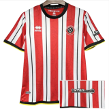 24-25 Sheffield United Home Fans Soccer Jersey