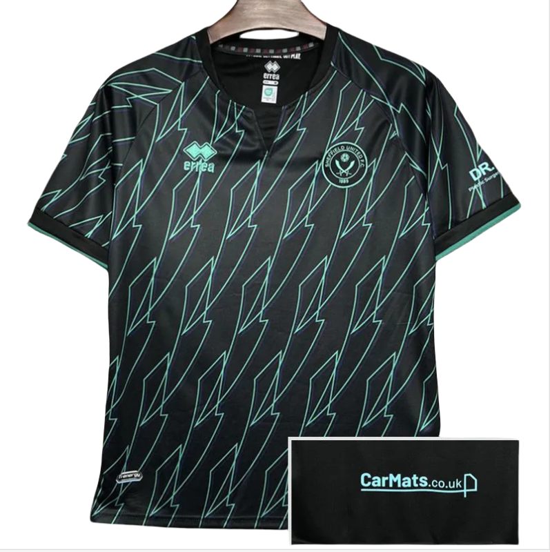 24-25 Sheffield United Away Fans Soccer Jersey