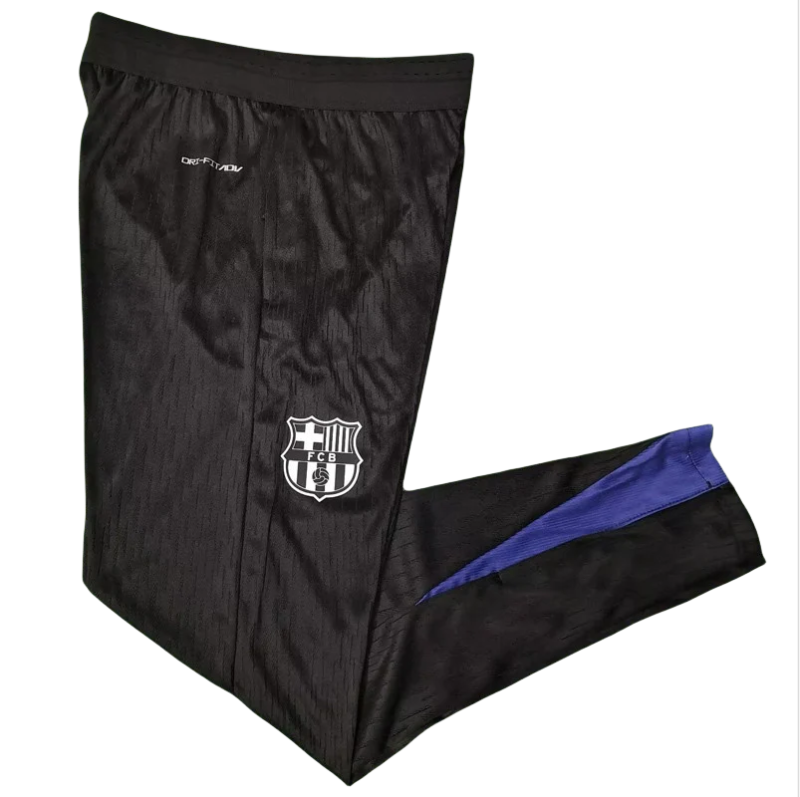 24-25  Barcelona  Black Training Long Pants (Have Pocket)