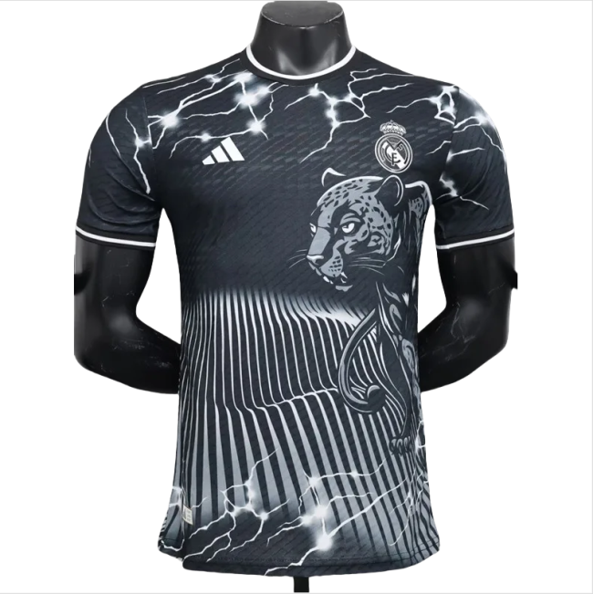 24-25  Real Madrid Black Special Edition Player Version Soccer Jersey