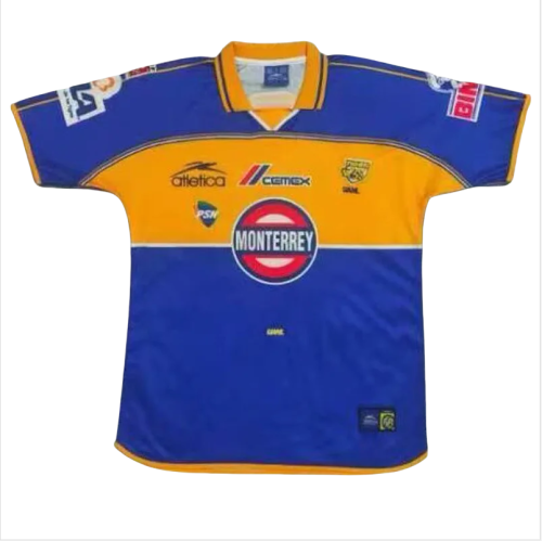 2001-2002 Tigres UANL Away Retro Soccer Jersey