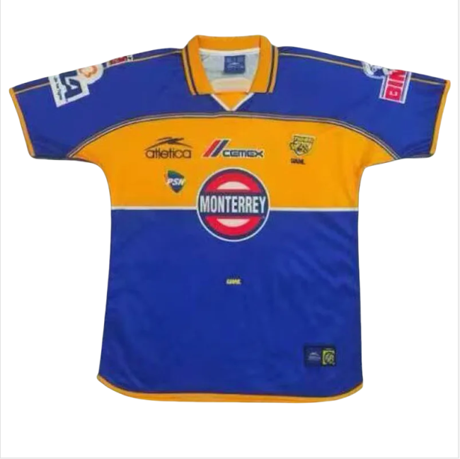 2001-2002 Tigres UANL Away Retro Soccer Jersey