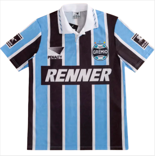 1995-1996 Gremio Home Retro Soccer Jersey