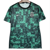 24-25 Sporting Lisbon Green Black Training shirts