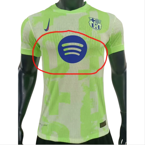 24-25  Mens Barcelona  Third Player Version Soccer Jersey