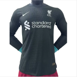 24-25 LIV Away Long Sleeve Player Version Soccer Jersey