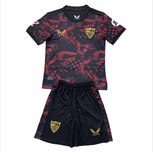 24-25 Sevilla Third Kids Soccer Jersey
