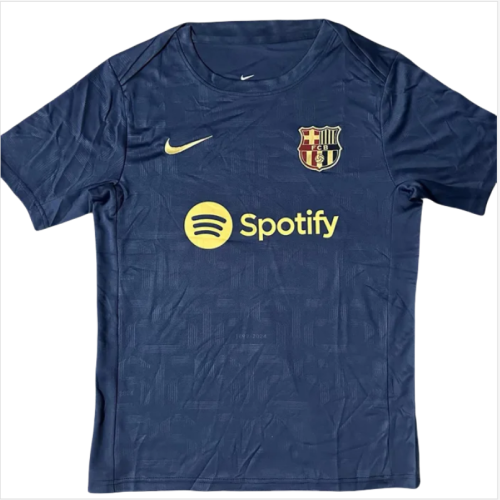 24-25 Mens Barcelona  Royal blue Training shirts