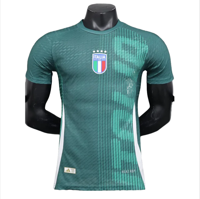 24-25 Italy Green Player Version Training shirts