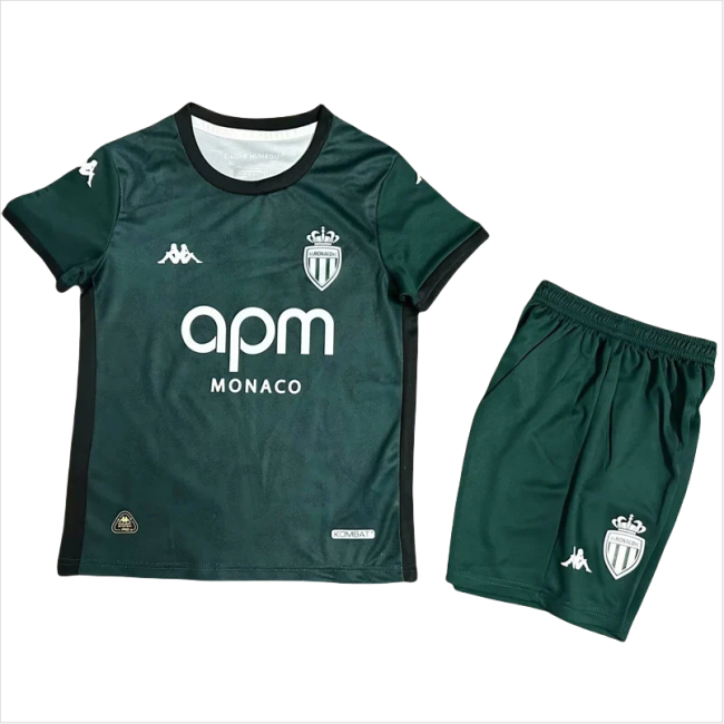 24-25 Monaco Away Kids Soccer Jersey