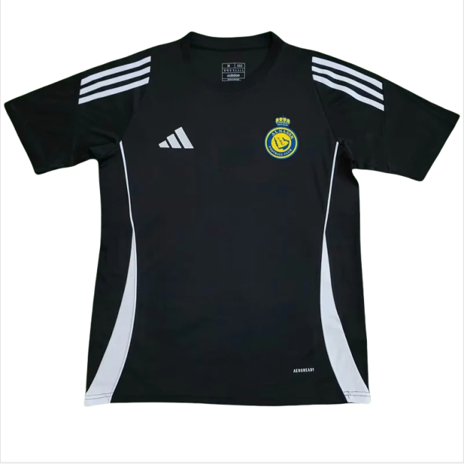 24-25 AL-Nassr Black Training shirts