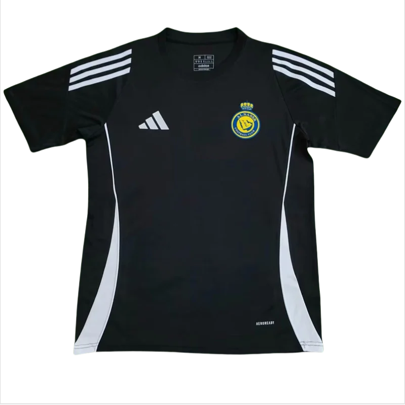 24-25 AL-Nassr Black Training shirts