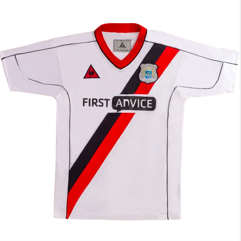 2002-2003 Man City Away Retro Soccer Jersey