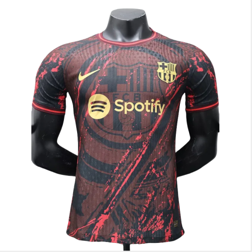 24-25 Mens Barcelona  Red Special Edition Palyer Version Training Shirts