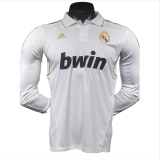 2011-2012 Real Madrid Home Player Version  Retro Soccer Jersey