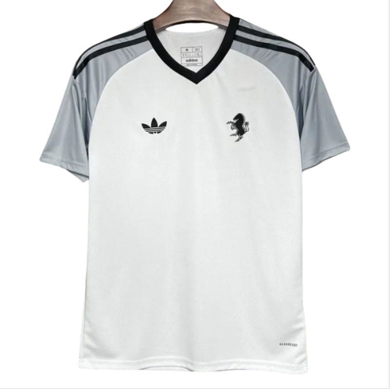 24-25 JUV White Grey Fans Soccer Jersey