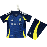 24-25 AL-Nassr Away Kids Soccer Jersey