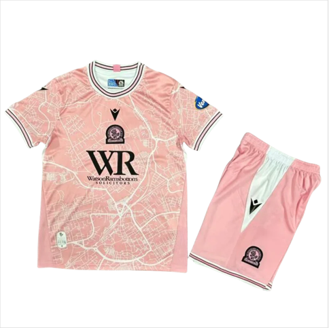 24-25 Blackburn Third Kids Soccer Jersey