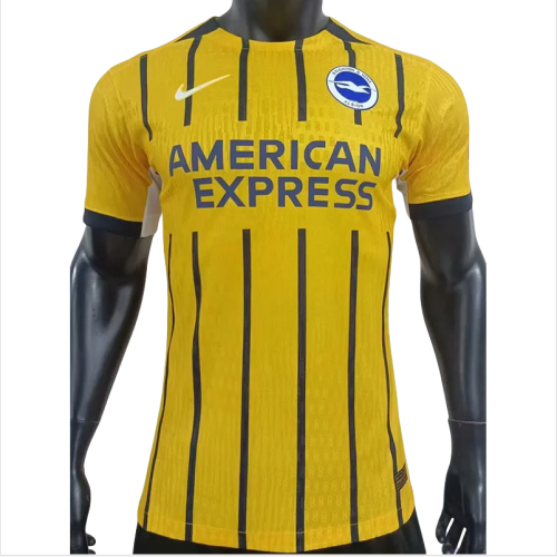 24-25 Brighton Away Player Version Soccer Jersey