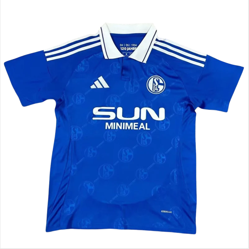 24-25 Schalke 04 Home Fans Soccer Jersey