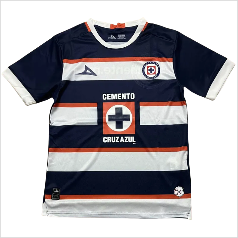 24-25 Cruz Azul Blue White Goalkeeper Soccer Jersey