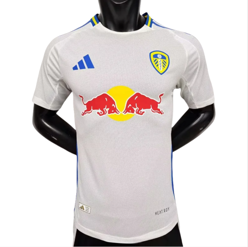24-25 Leeds United Home Player Version Soccer Jersey