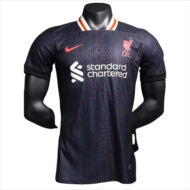24-25 LIV Black Joint Edition Player Version Soccer Jersey