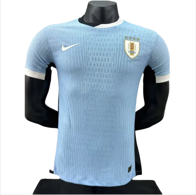 24-25 Uruguay Home Player Version Soccer Jersey